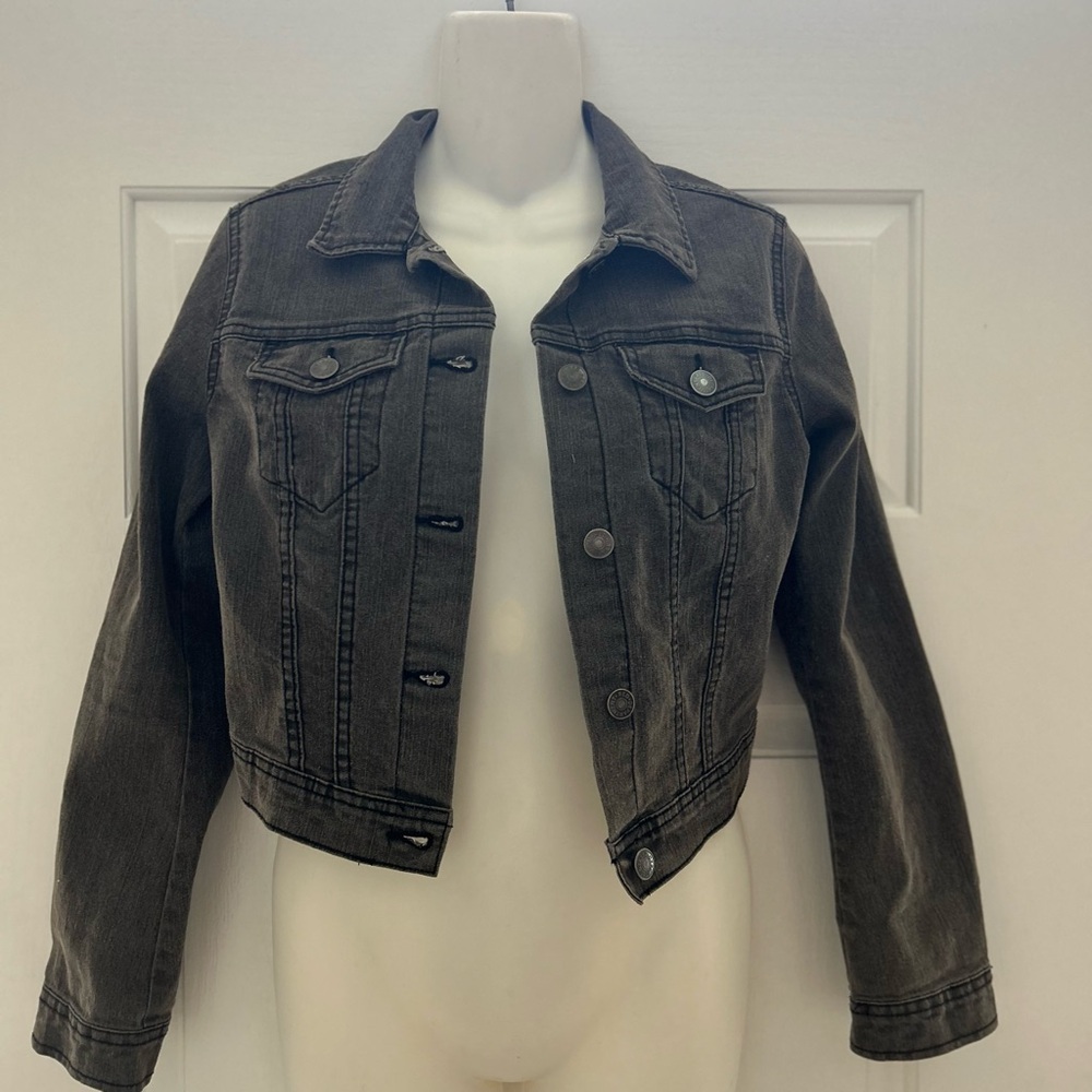 H&M Dark Gray Denim Jacket